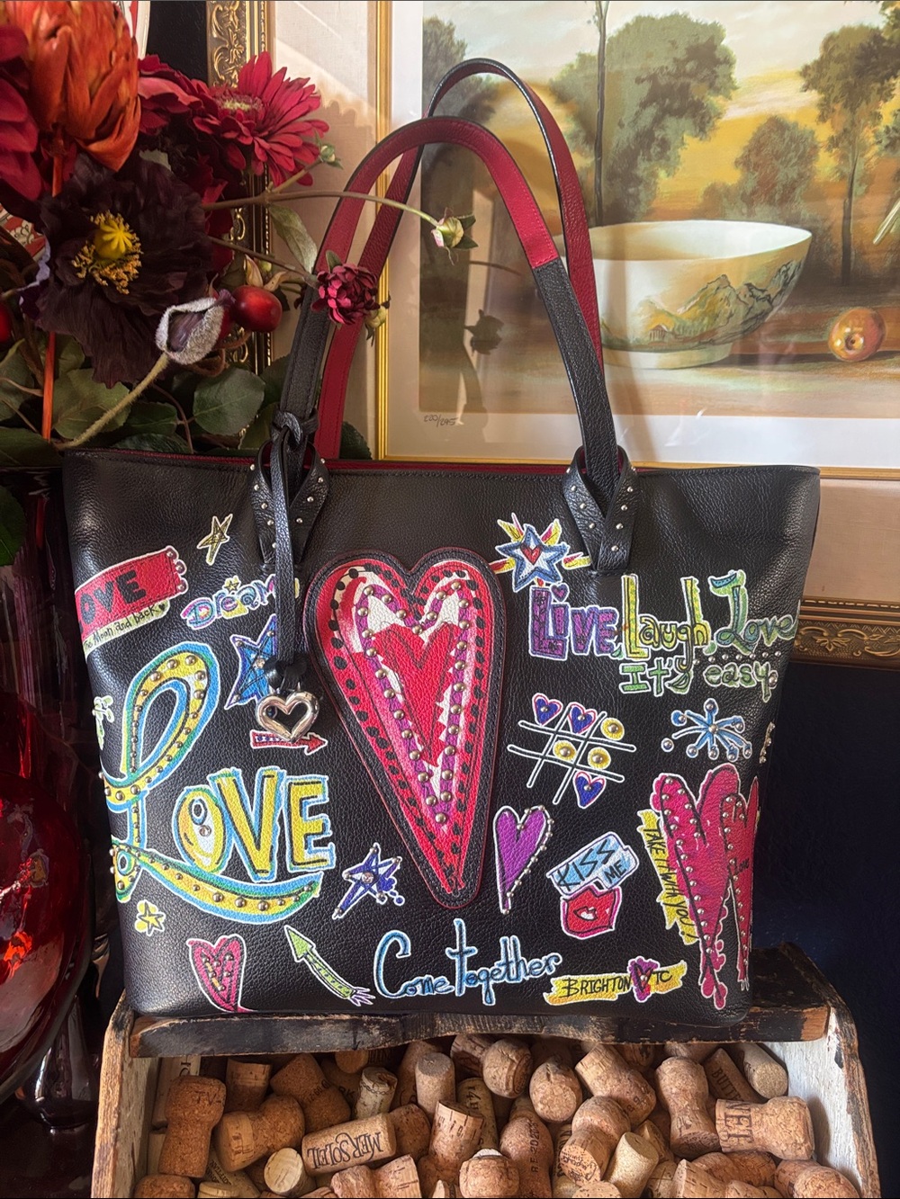 Brighton Love Scribble tote Tom Clancy is the designer on this beautiful bag